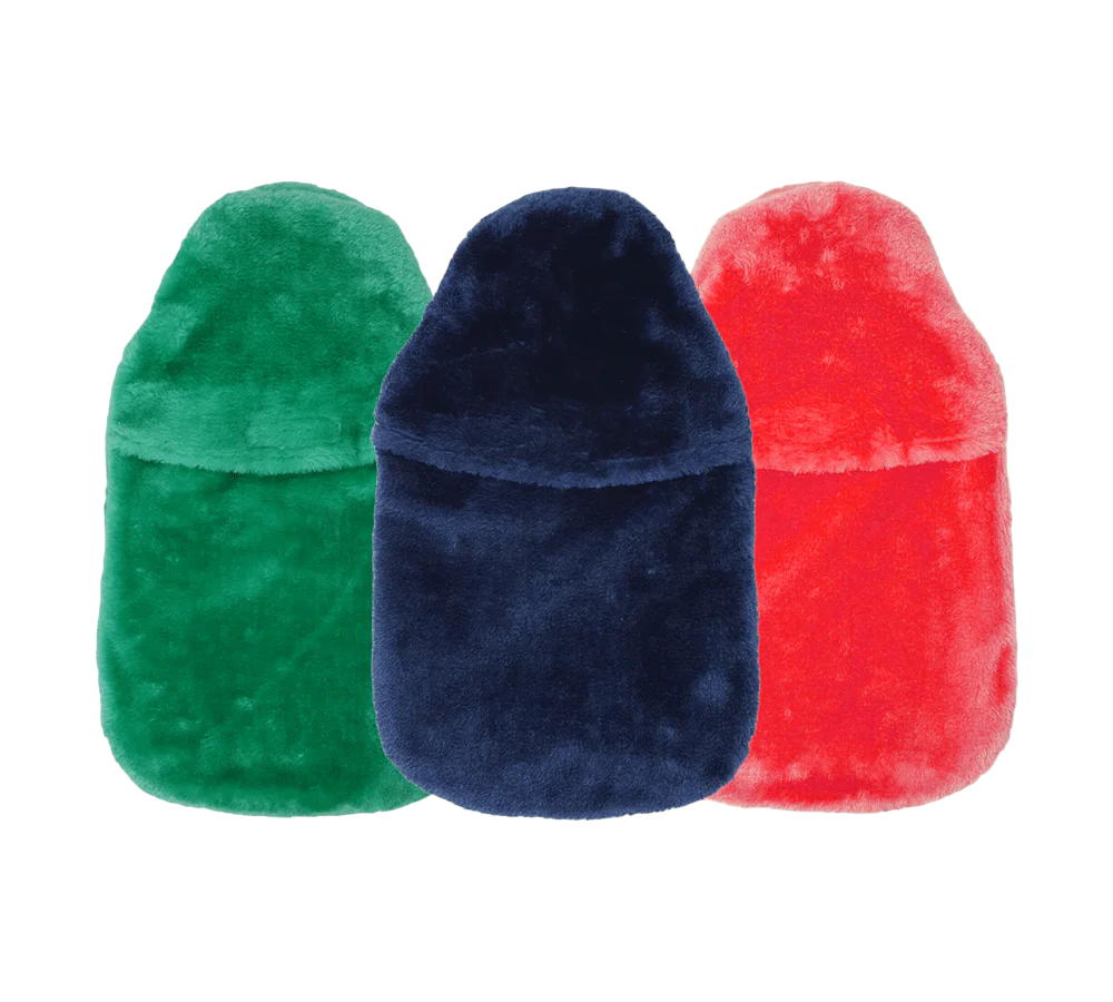 Hot Water Bottle with Fury Cover - Singles