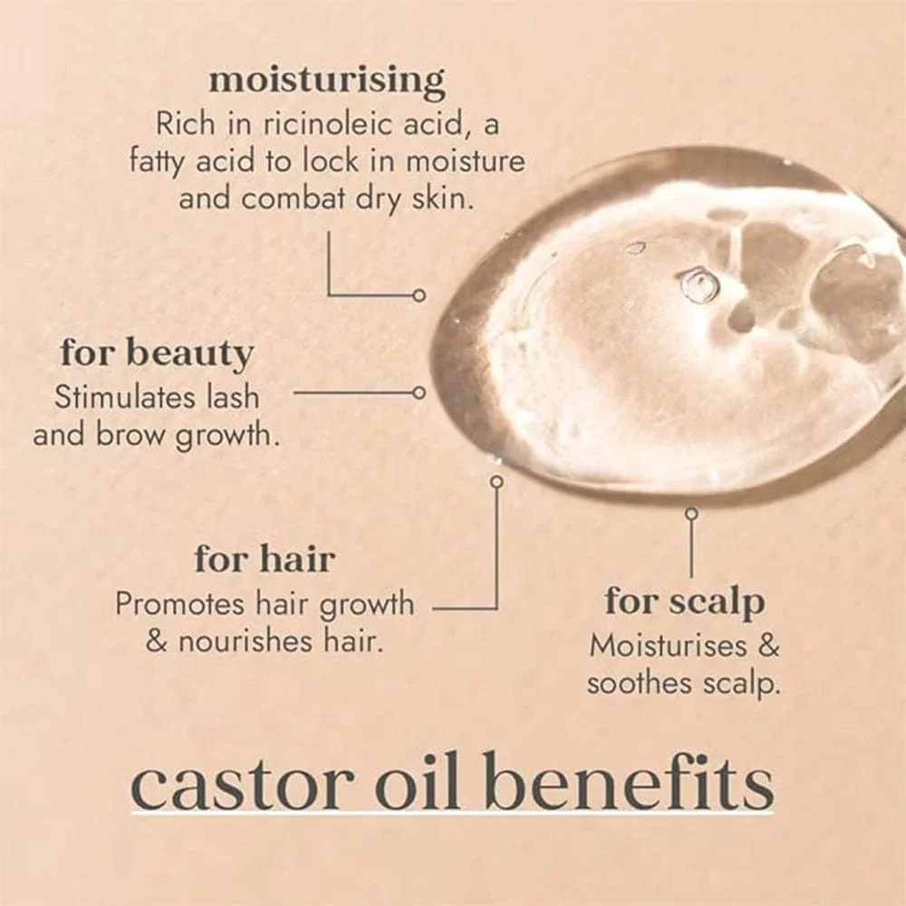 Fushi Organic Castor Oil 250ml - Image 4