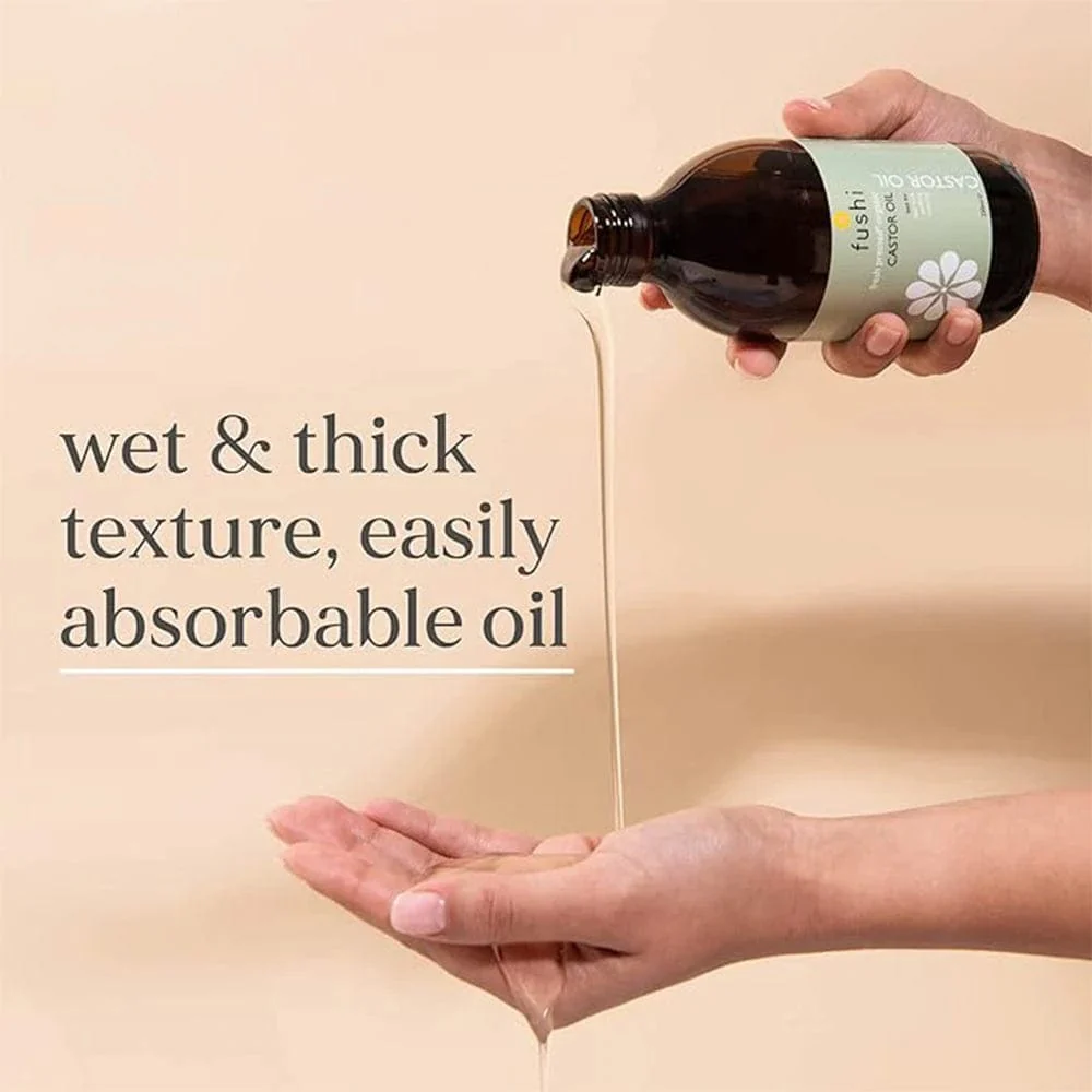Fushi Organic Castor Oil 250ml - Image 5
