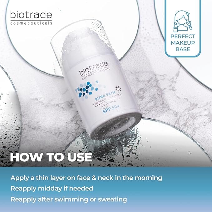 Biotrade Pure Skin Glow Revival Day Cream SPF 50+ (50ml) - Image 3