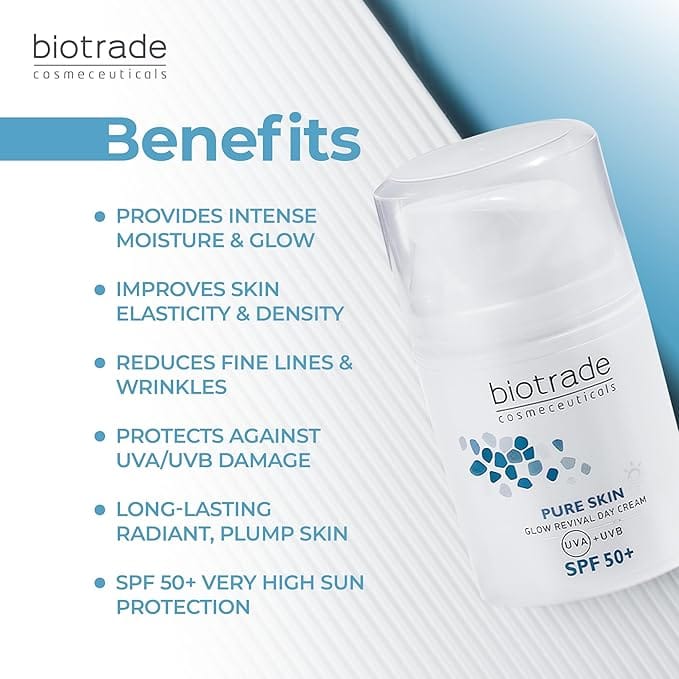 Biotrade Pure Skin Glow Revival Day Cream SPF 50+ (50ml) - Image 4