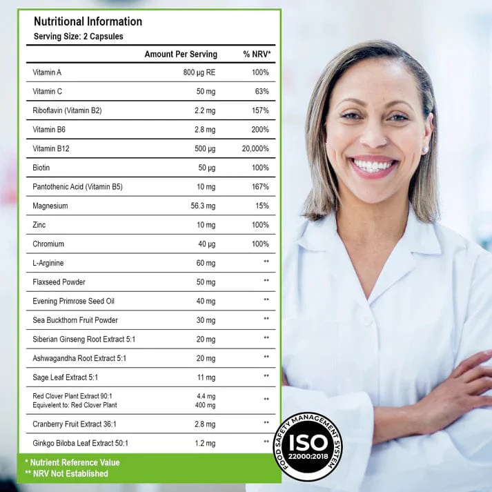 Health & Her Menopause Multi Nutrient Supplement 60 - Image 4