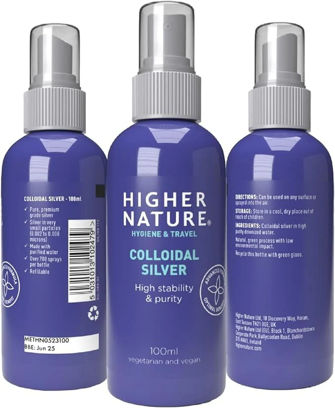 Higher Nature Colloidal Silver (100ml) - Image 5