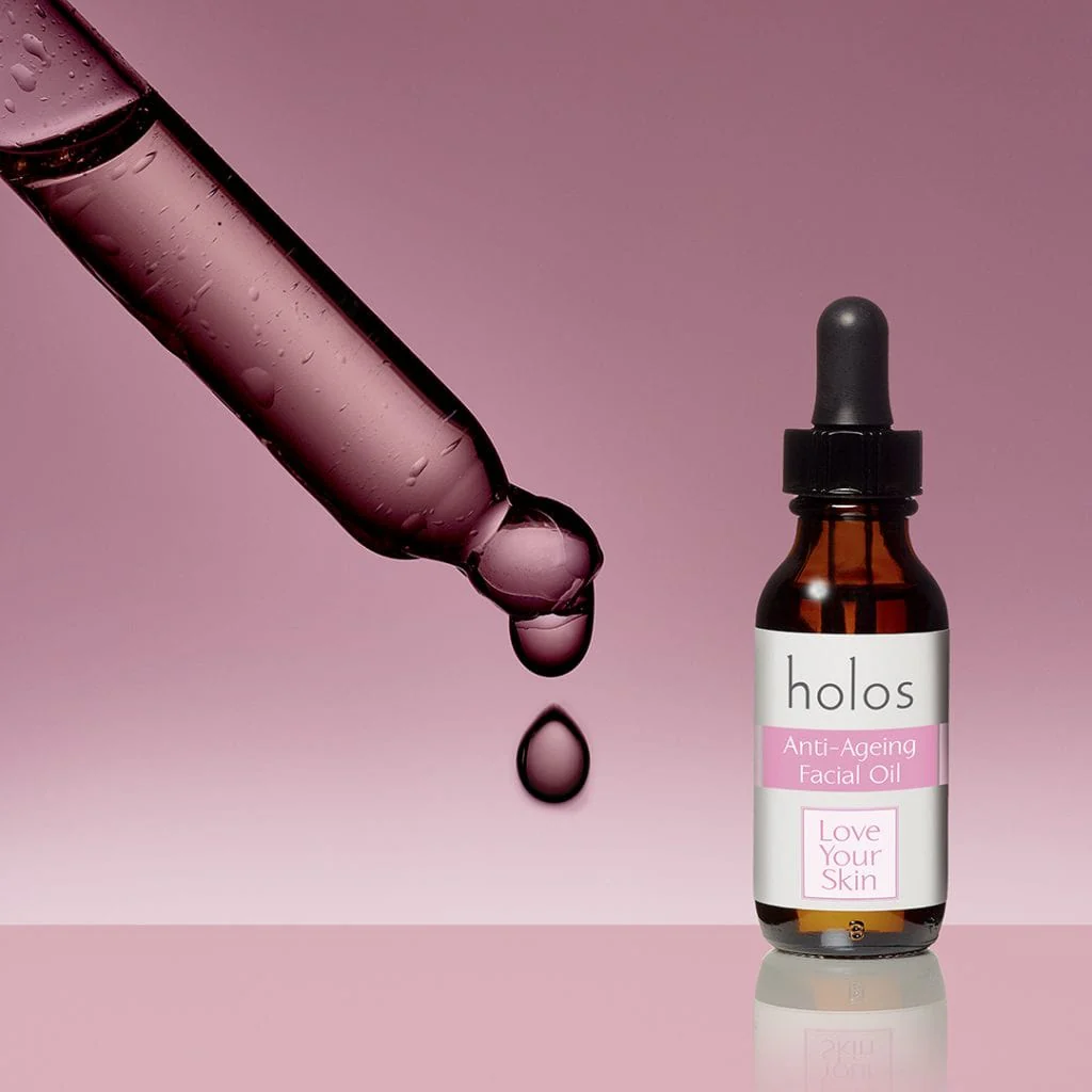 Holos Love Your Skin Anti-Ageing Facial Oil 30ml - Image 4