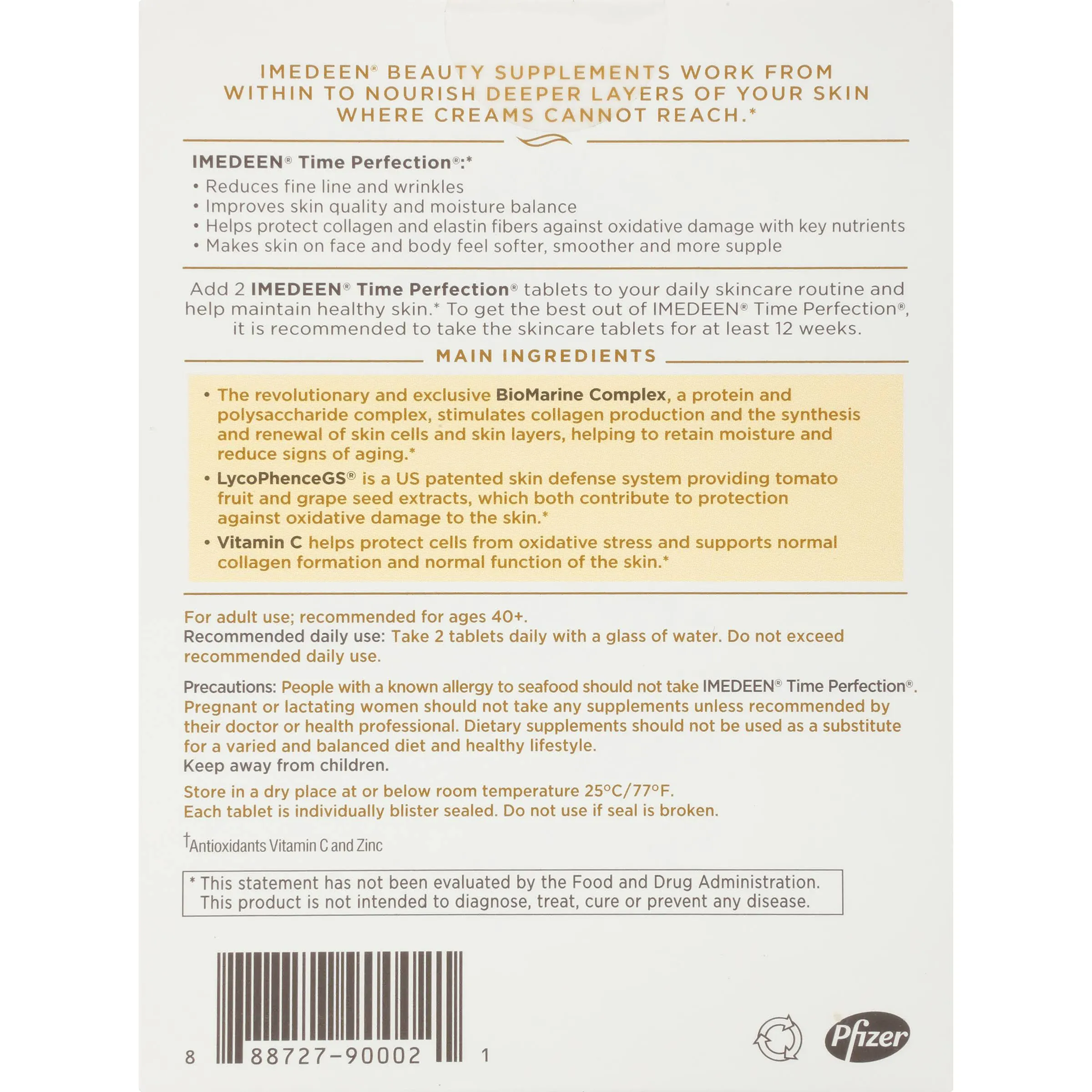 Imedeen Time Perfection 120 Tablets - Image 4