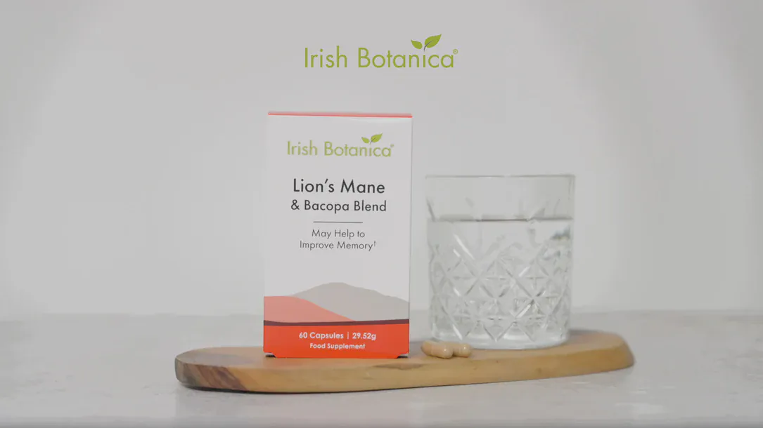 Irish Botanica Lions Mane Mushroom and Bacopa 60 Capsules - Image 7