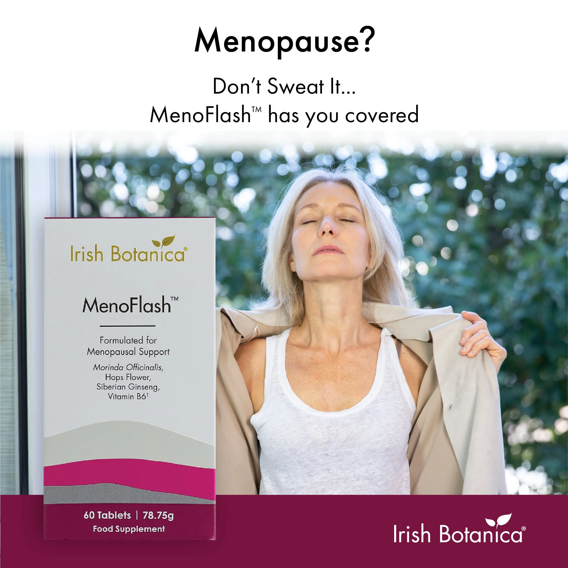Irish Botanica MenoFlash 60 Tablets - Image 6