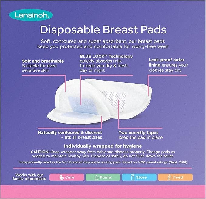 Lansinoh Disposable Breast Pads (24) - Image 4