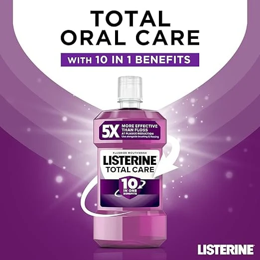 Listerine Total Care Mouthwash 500ml - Image 6