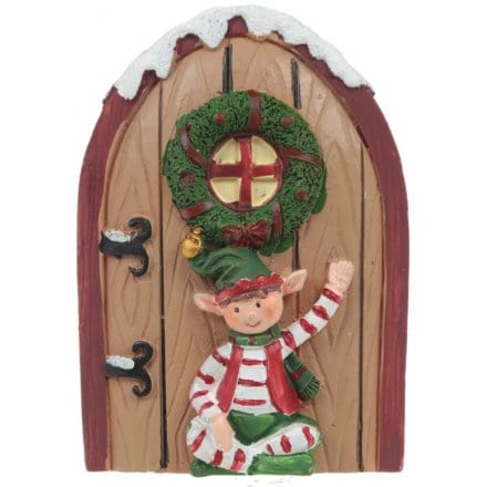 Christmas Elf Door