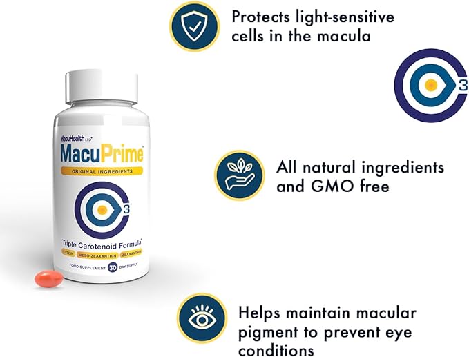 MacuPrime Eye Health 3 Months (90 Capsules) - Image 3