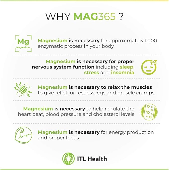 MAG365 Magnesium Exotic Lemon 300g - Image 3