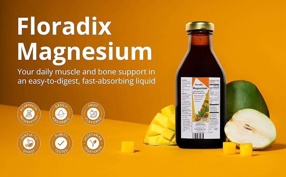 Floradix Magnesium Liquid 250ml - Image 5