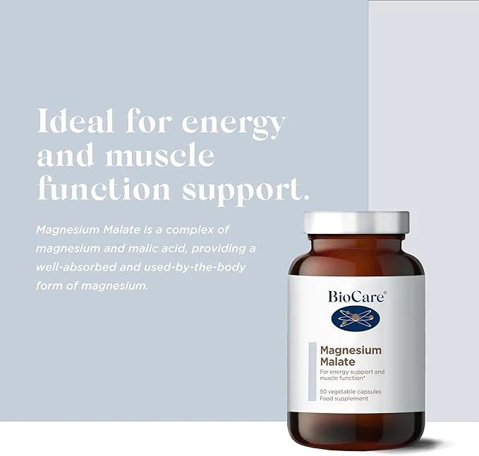 BioCare Magnesium Malate 90 Capsules - Image 3