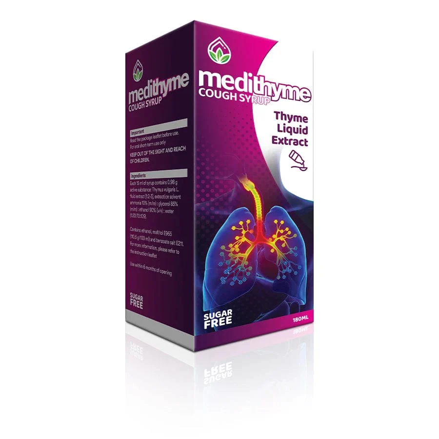 Medithyme Cough Syrup 180ml - Image 3
