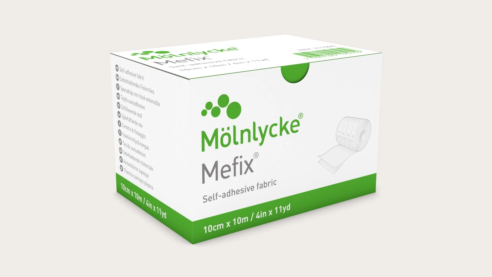 Mefix Self Adhesive Fabric (10cm X 10m) - Image 2