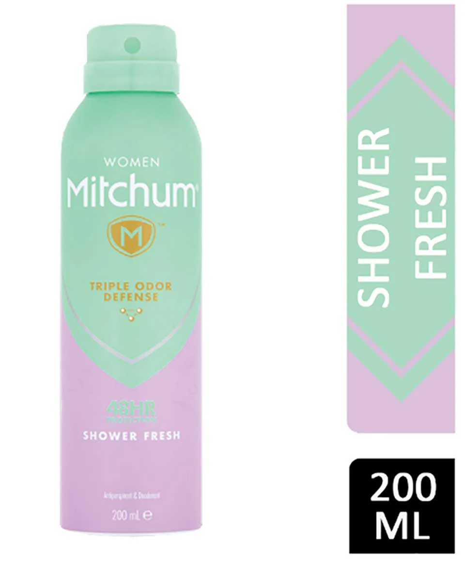 Mitchum Women Shower Fresh Aerosol 200ml - Image 4