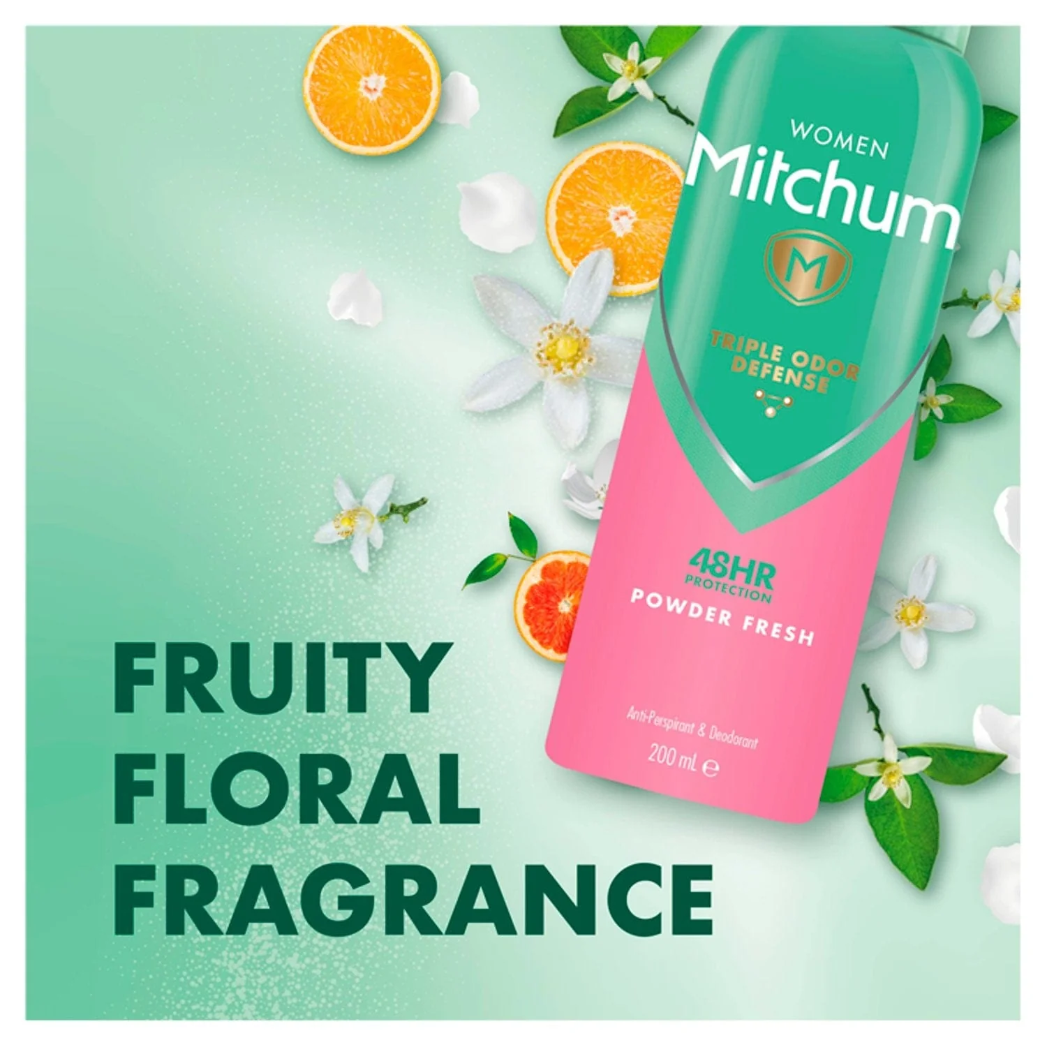 Mitchum Women Powder Fresh Aerosol 200ml - Image 3