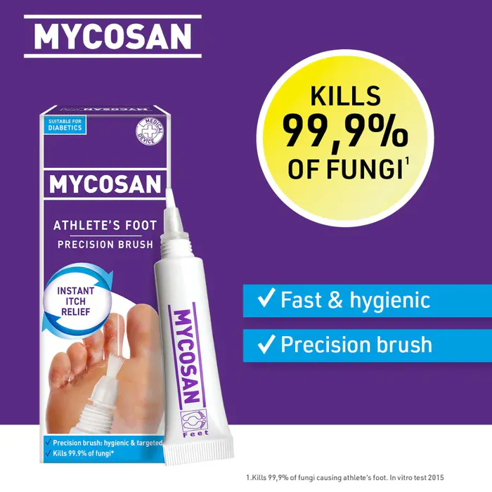 Mycosan Athlete's Foot Precision Brush 15ml - Image 4