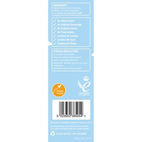 Natures Aid DHA (Omega-3) Drops for Infants & Children 50ml - Image 3