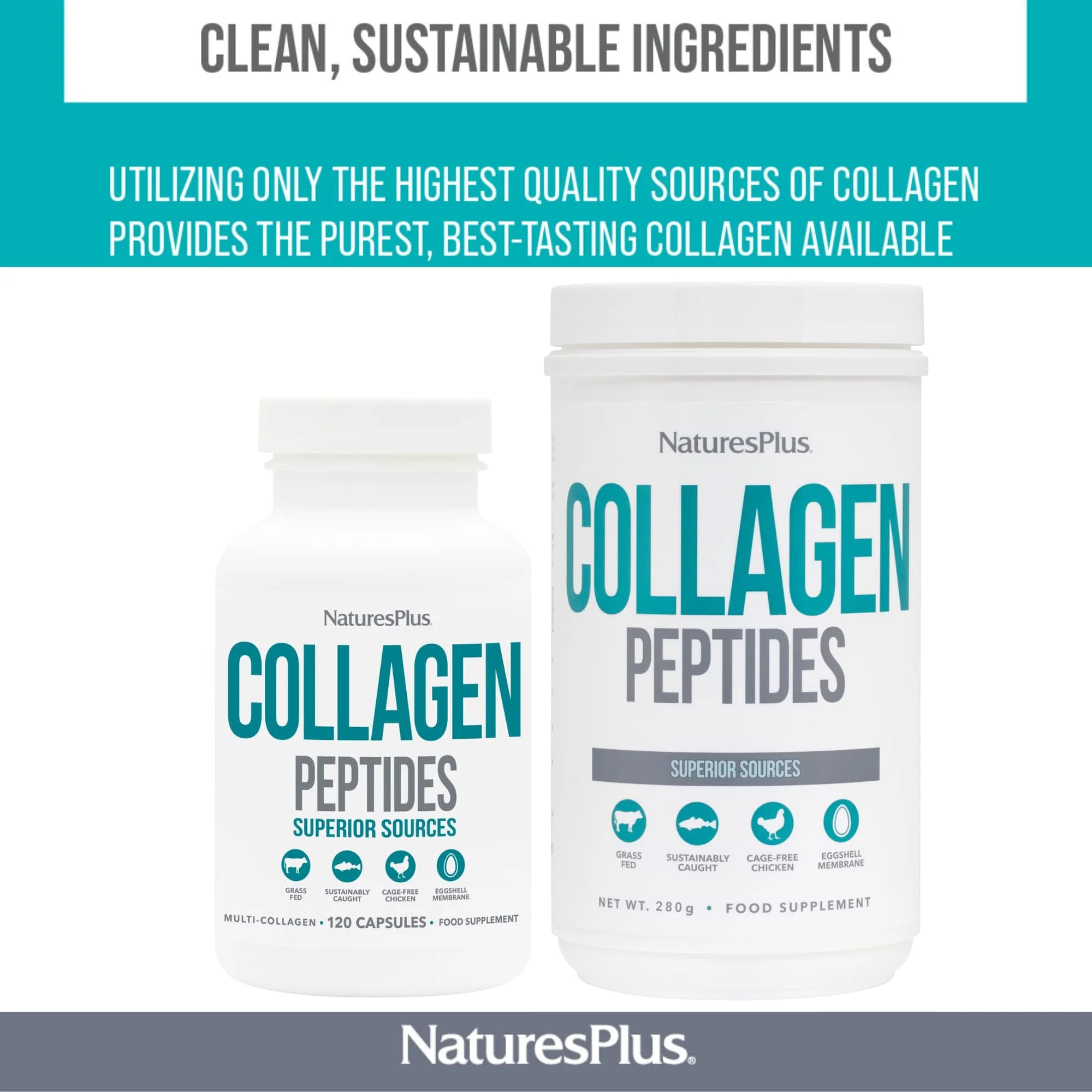 Natures Plus Collagen Peptides Powder 294g - Image 4