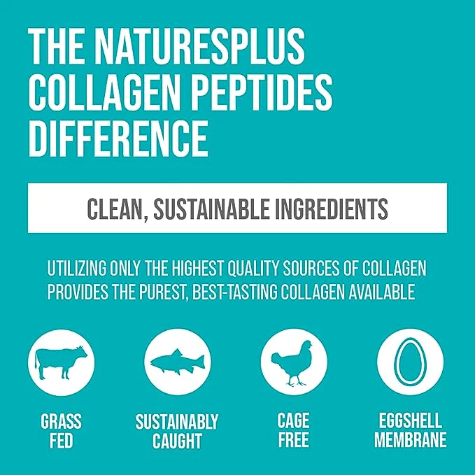 Natures Plus Collagen Peptides Powder 294g - Image 5