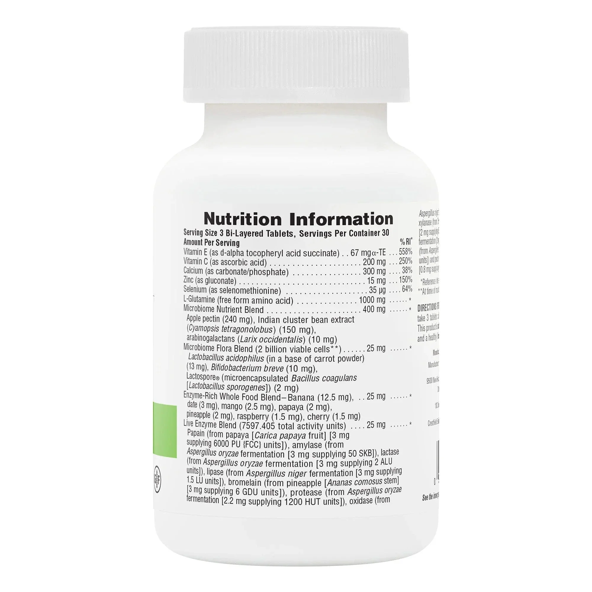 Natures Plus GI Nutra Bi-Layered Tablets 90 - Image 4