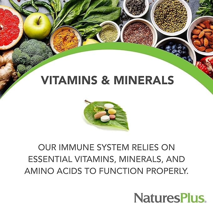 Natures Plus Immune Boost 60 Tablets - Image 5