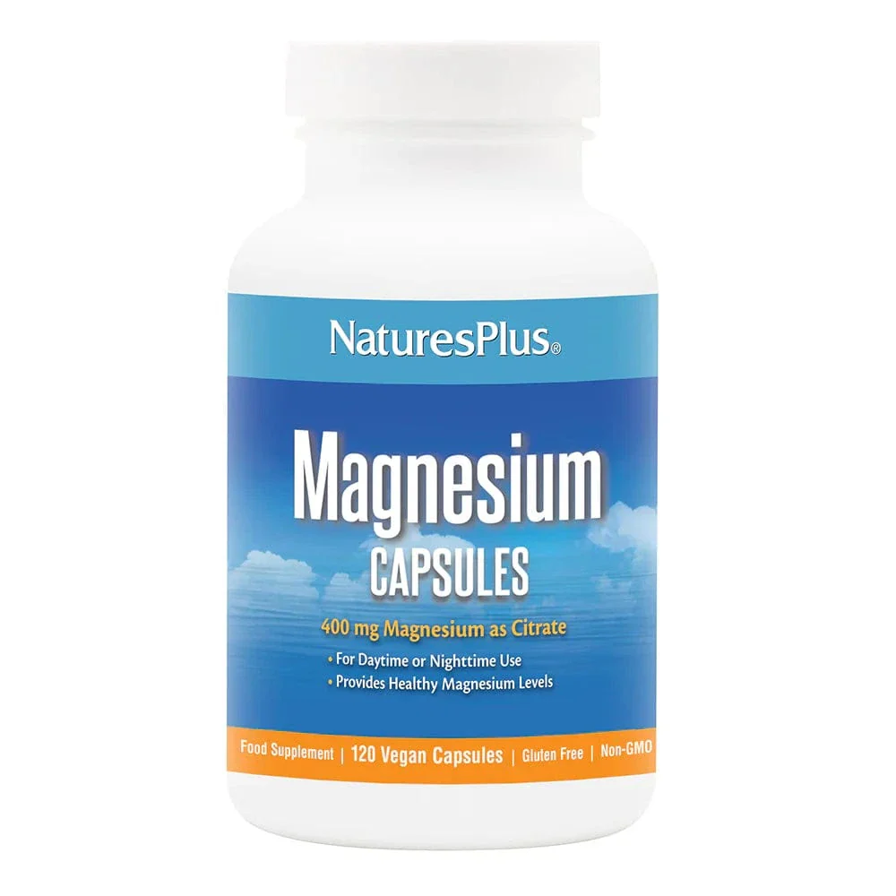 Natures Plus Magnesium Capsules 120