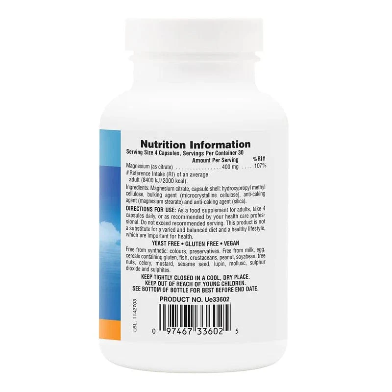 Natures Plus Magnesium Capsules 120 - Image 2