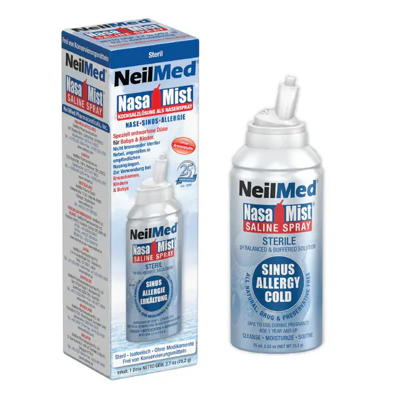 NeilMed NasaMist Saline Spray 75ml - Image 3