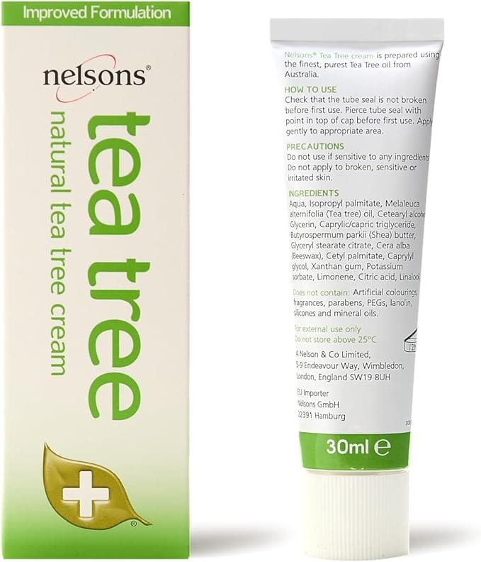 Nelsons Tea Tree Cream (30g) - Image 5