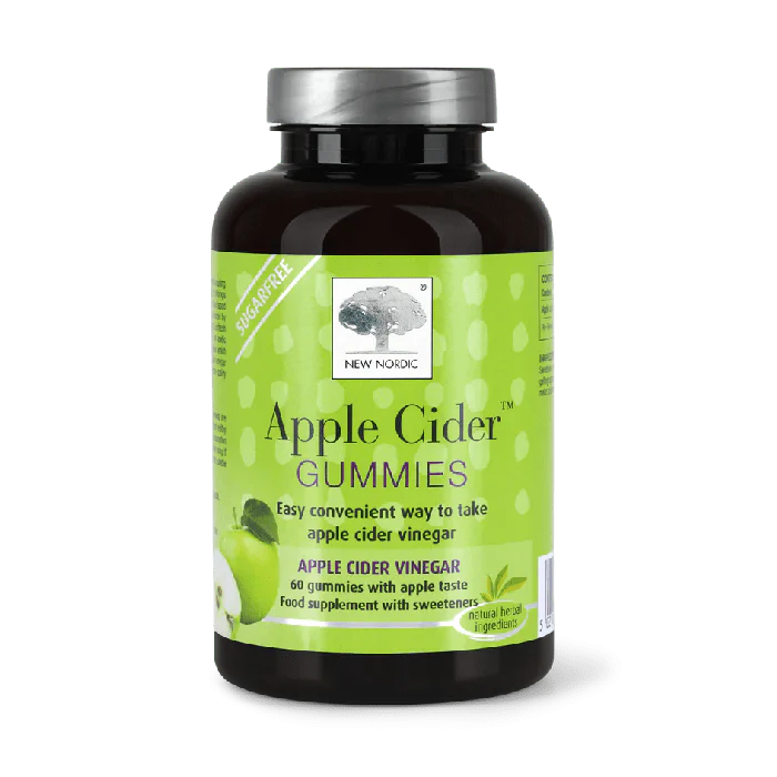 New Nordic Apple Cider Gummies 60 Gummies