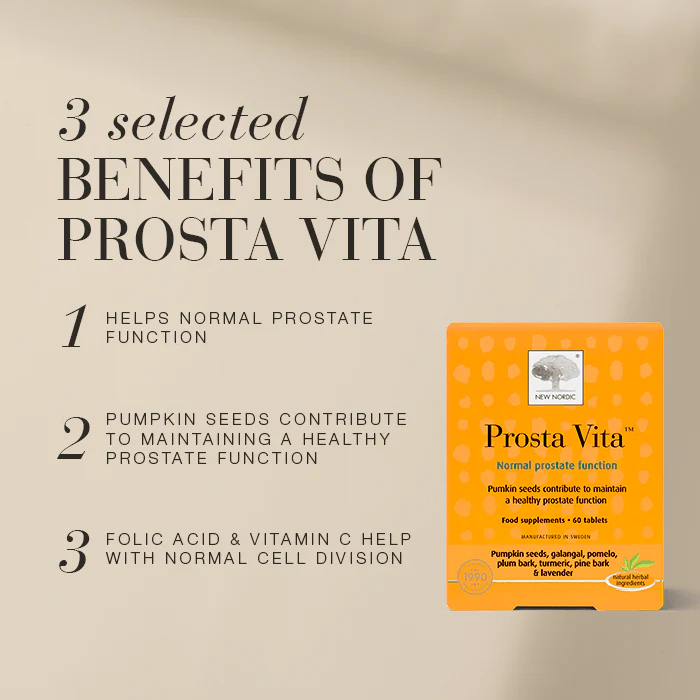 New Nordic Prosta Vital 60 Tablets - Image 3