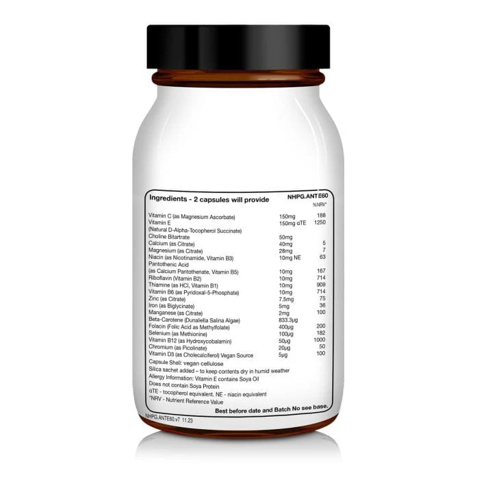 NHP Advanced Pregnancy Support 60 Capsules - Image 3