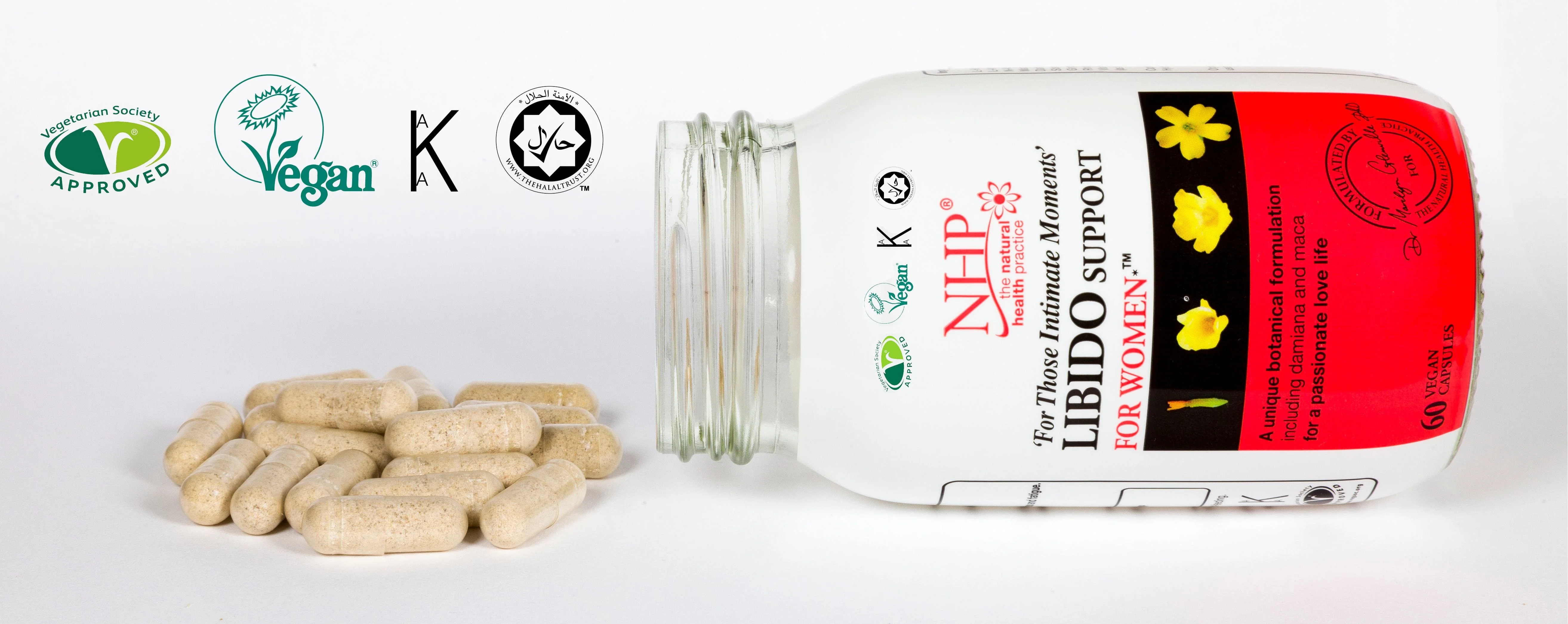 NHP Libido Support for Women 60 Capsules - Image 3