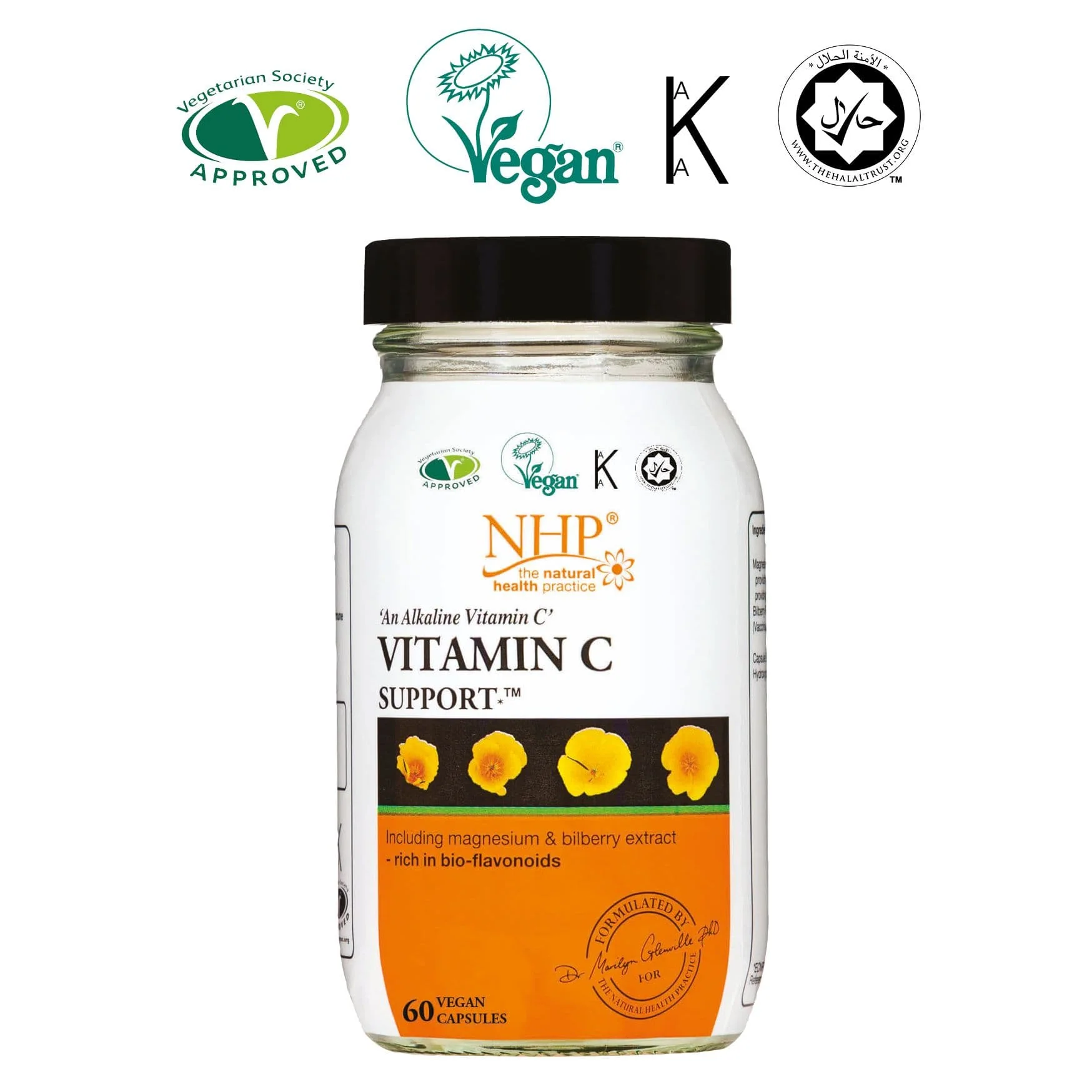 NHP Vitamin C Support 1000mg 60 Capsules - Image 6