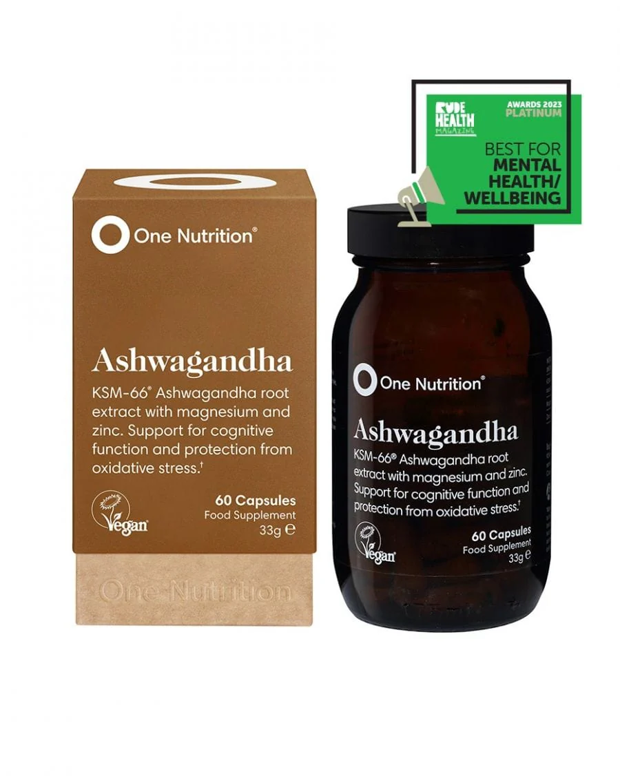 One Nutrition Ashwagandha 60 Capsules - Image 5