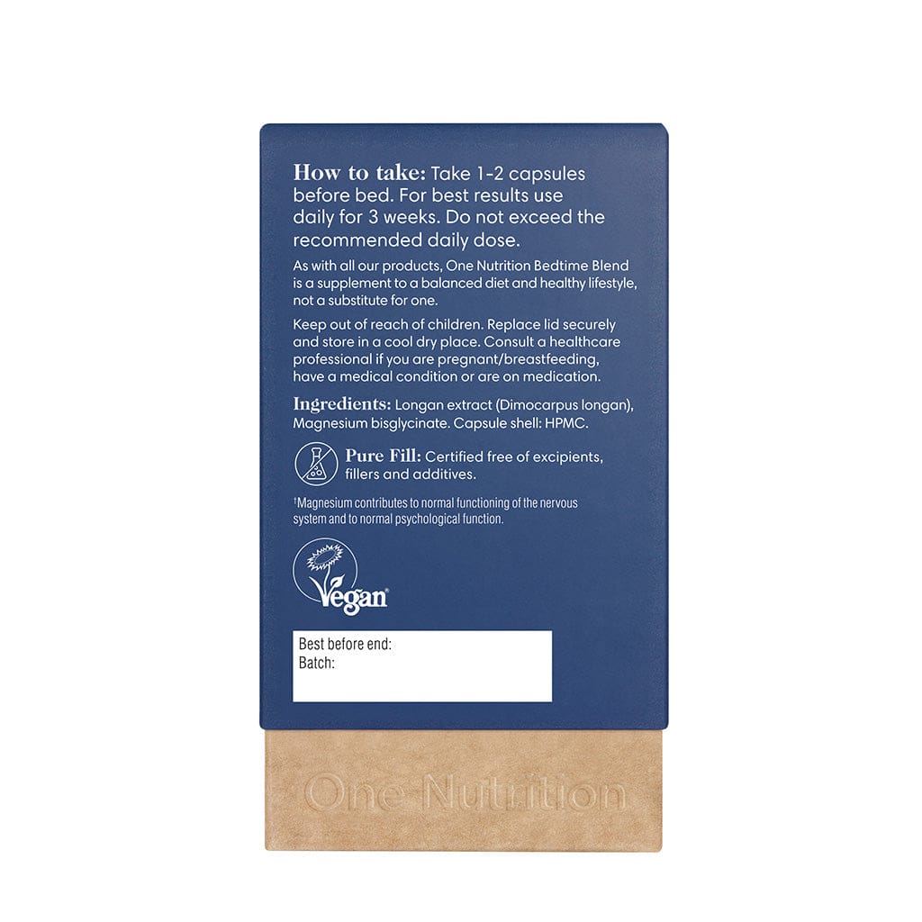 One Nutrition Bedtime Blend 50 Capsules - Image 5