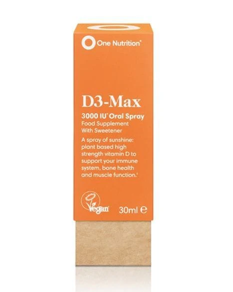 One Nutrition D3 Max 3000IU Oral Spray 30ml - Image 4