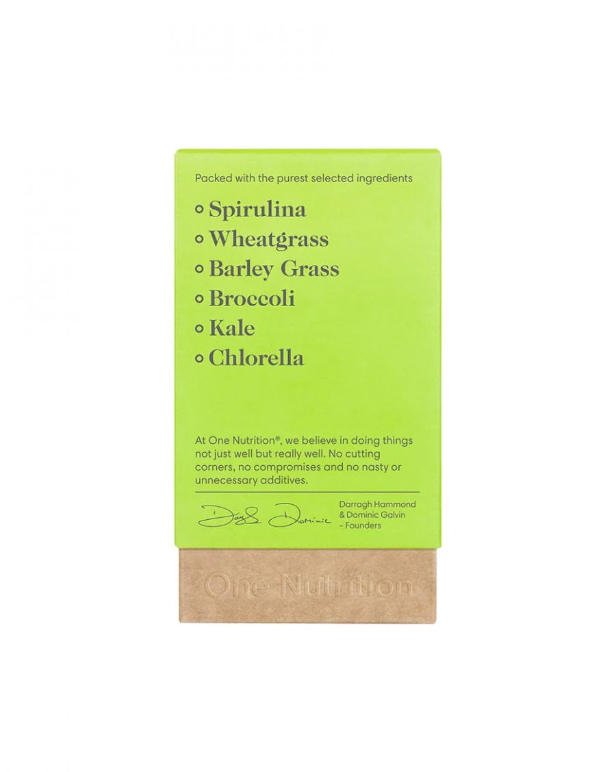 One Nutrition Premium Power Greens Powder 100g - Image 5
