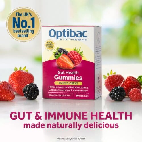 Optibac Gut Health Probiotic Gummies 30 - Image 2