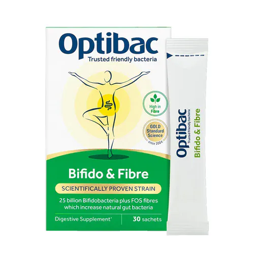 Optibac Bifido & Fibre 30 Sachets