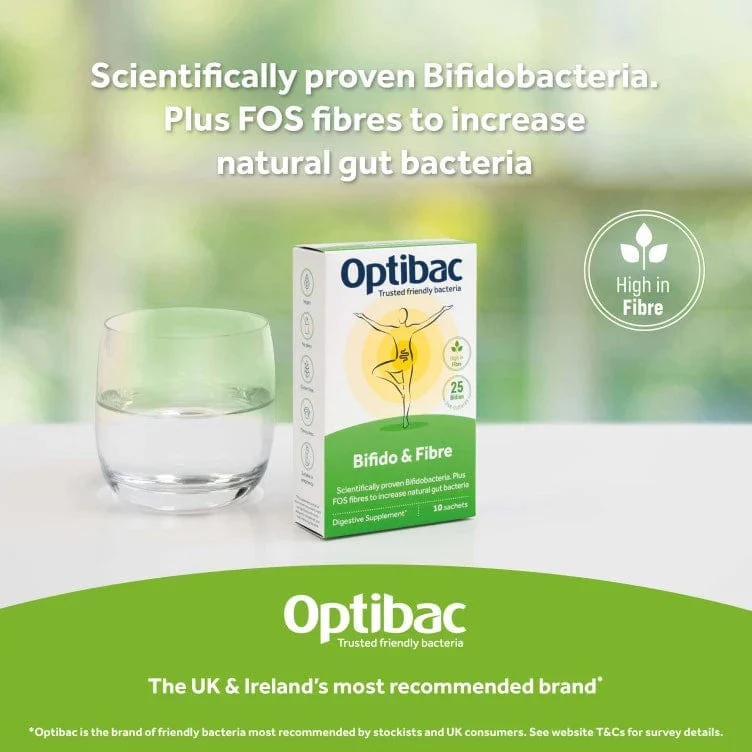 Optibac Bifido & Fibre 30 Sachets - Image 4