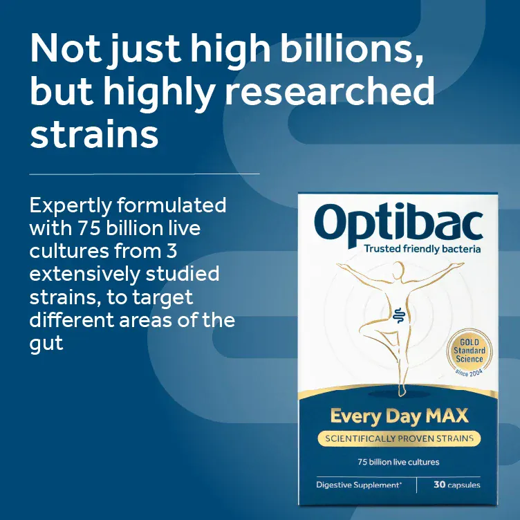 OptiBac Probiotics Every Day MAX 30 Capsules - Image 2