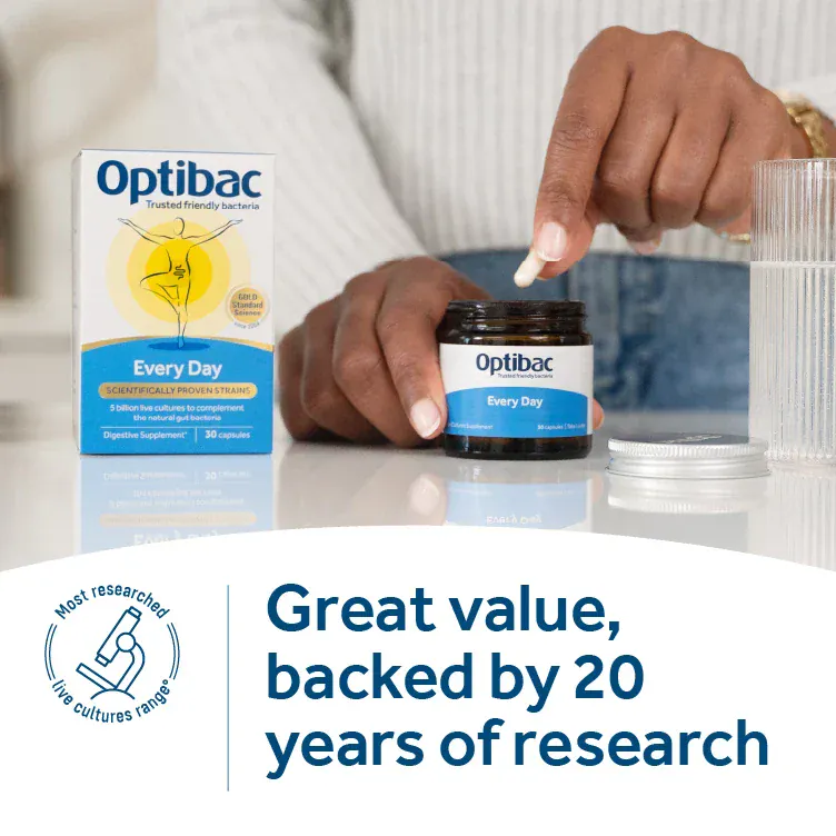 OptiBac Probiotics For Every Day 90 Capsules - Image 4