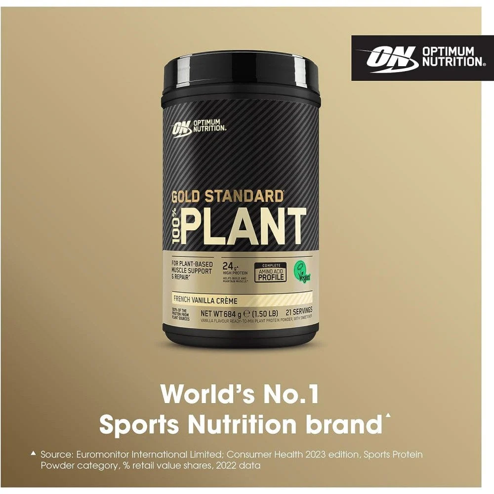 Optimum Nutrition Plant Protein Vanilla (684g) - Image 5