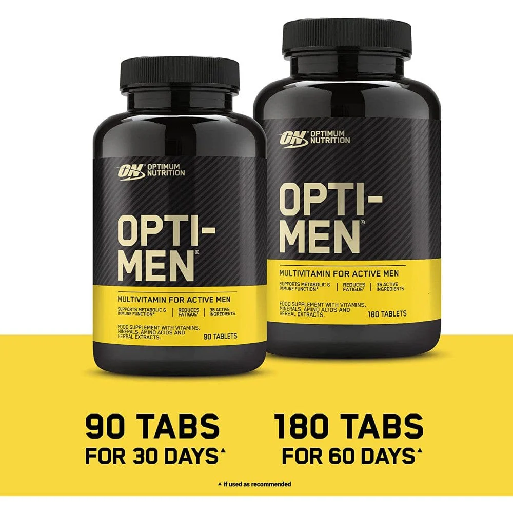 Optimum Nutrition Opti-Men 90 Tablets - Image 3