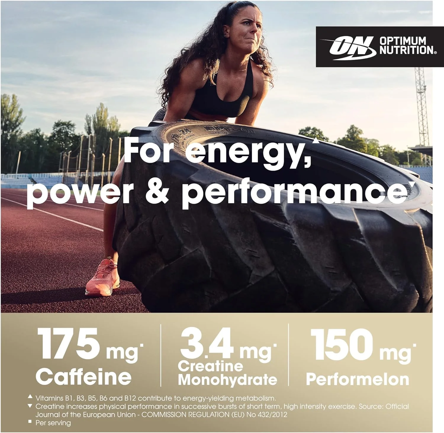 Optimum Nutrition Gold Standard Pre-WorkOut Watermelon (330g) - Image 3