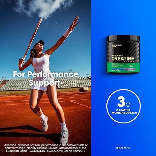 Optimum Nutrition Raspberry Flavour Creatine Monohydrate 247g - Image 4